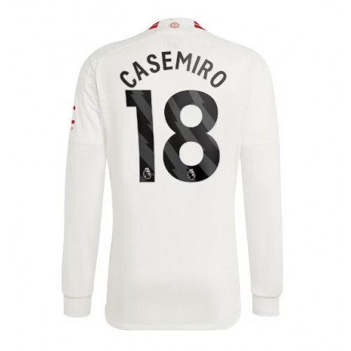 Echipament fotbal Manchester United Casemiro #18 Tricou Treilea 2023-24 maneca lunga